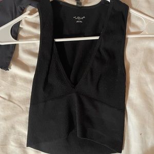 Urban outfitters plunge crop top!